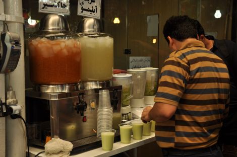 Juice bar. Tehran